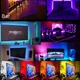 Світлодіодна стрічка RGB 5050 2м Led SMD у силіконі для підсвічування вологозахищена 7572 - зображення 10