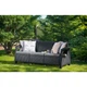 Диван для саду та тераси Keter Corfu Love Seat Max графіт 258975 - изображение 3