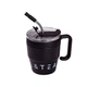 Термочашка Coffee & Tea з трубочкою чорна HP-14-23B - зображення 2