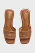 Жіночі руді шкіряні слайдери MANDY Michael Kors 36,5 40R5MAFS2L - изображение 8