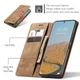 Чехол книжка с магнитом Xiaomi Redmi Note 14 Pro+ 5G CaseMe Brown (41040-30) - изображение 3