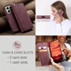 Чехол книжка с магнитом Xiaomi 14T CaseMe Wine (39981-42) - изображение 4
