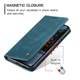 Чохол книжка з магнітом Xiaomi Redmi Note 14 5G CaseMe Sea Green (39982-56) - зображення 6
