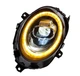Передние альтернативная тюнинг оптика фары LED на Mini Cooper F55 F56 F57 14-18 комплект Мини Купер L2317 - изображение 7
