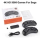 Ігрова ретро консоль приставка SEGA SG800 mega drive 2 16 біт 5000 ігор 2 бездротових джойстика сега мега драйв 2 - зображення 15