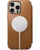 Чехол Nomad Modern Leather Folio English Tan for iPhone 16 Pro Max (NM01673385) - изображение 14