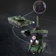 Игрушка танк-трансформер 28см + пульт (до 30хв) с USB, 555 (6598-3197) - изображение 2