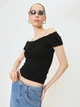 Топ женский Koton 4SAL11076IK999 M Черный (8684288664196) - изображение 4