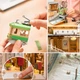 Бук Нук Цвіт сакури Robotime Rolife Book Nook TGB01 - изображение 7
