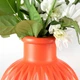 Ваза для квітів MVM MY HOME декоративна 15 см Коралова (DH-FLOWERS-09 CORAL) - зображення 3