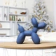 Статуэтка декоративная MVM MY HOME Собака из шарика Синяя (DH-ST-06 DARK BLUE) - изображение 4