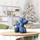 Статуэтка декоративная MVM MY HOME Собака из шарика Синяя (DH-ST-06 DARK BLUE) - изображение 5