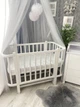 Комплект Дитяче ліжечко + Пеленальний Комод + Дитячий матрац Babymax Престиж (Білий) - зображення 5