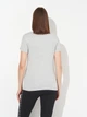 Футболка хлопковая женская Puma Ess Small No. 1 Logo Tee 68237204 M Light Gray Heather (4067983403637) - изображение 2
