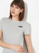 Футболка хлопковая женская Puma Ess Small No. 1 Logo Tee 68237204 M Light Gray Heather (4067983403637) - изображение 4