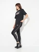 Спортивные леггинсы для фитнеса женские Puma Ess Tape Leggings 68501401 S Black (4067984231123) - изображение 3