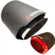 Насадка на глушник Akrapovic одинарна 60мм-170мм (J32) | Карбонова насадка на вихлопну трубу - зображення 1