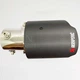 Насадка на глушник Akrapovic одинарна 60мм-170мм (J32) | Карбонова насадка на вихлопну трубу - зображення 3