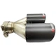 Насадка на глушник Akrapovic подвійна ліва 63мм-240мм (L-JB) | Карбонова насадка на вихлопну трубу - зображення 3