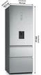 Холодильник Hisense RT641N4WIE1 (BCD-456WYR) - изображение 6