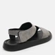 Женские сандалии замшевые Mermaid 33-3 38 Серые (ROZ6501090938) - изображение 4