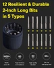 Электрическая отвертка HOTO Electric Screwdriver 3.6V (QWLSD001) набор инструментов для ремонта 12 в 1 - изображение 7