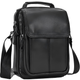 Сумка-барсетка мужская через плечо кожаная гладкая черная Tiding Bag TD-69291 - изображение 1