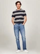 Футболка хлопковая длинная мужская Tommy Hilfiger 78JB116FAP L Серая с принтом (18664318960) - изображение 3