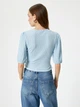 Топ женский Koton 4SAL10488IK643 XL Голубой (8684287335585) - изображение 2