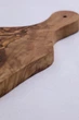 Дошка для нарізання овочів з ручкою та отвором Elia Craft 25х13х1,7см з оливкового дерева - зображення 13