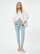 Джинсы Skinny женские Koton 4SAL40054MDLGT 25-32 Синие (8684286233059) - изображение 4