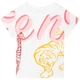 Футболка KENZO, арт. 05476, жираф/тигр, 104 см, 4 года - изображение 1