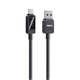 Кабель для швидкої зарядки USB - Type C 11V/6A 66W Remax RC-C070 Suxien Series Smart Digital Display Type-C Note 7, Note 8T, Note 8 Pro, Note 9 Pro, Note 10, Redmi 10, Note 11, Poco X3, Poco M4, Redmi 12, Note 12 Fast/Dash Charge 5В/4А=20Вт OnePlus OPPO - зображення 1