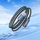 Зарядка и передачи данных, цифровой дисплей, Fast Charging Hoco Data Cable USB-A/USB-C длина: 1.2м отображения в реал времени до 66W Black - изображение 2