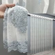 Тюль VR-Textil 1657т Грек-сетка с вышивкой и люрексом Молочный с серо-голубым 500х270 см (42-1116) - изображение 1