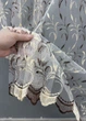 Тюль VR-Textil 1647т Фатин з вишивкою Молочний з венге 250х270 см (42-1106) - зображення 5