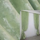 Комплект готовых штор VR-Textil Жаккард Sultan XO № 1147ш Светло-оливковый 100х290 см 2 шт (31-442) - изображение 1