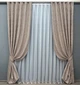 Комплект готовых штор VR-Textil Лен мрамор Pavliani VO № 1715ш светло-пудровый 150х275 см 2 шт (33-0615) - изображение 2