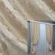 Комплект готовых штор VR-Textil Лен мрамор Pavliani VO № 1713ш айвори 150х275 см 2 шт (33-0613) - изображение 1