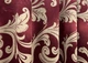 Комплект коротких штор VR-Textil Блекаут Лілія № 062ш(А) Бордовий с золотистим 130х170 см 2шт (35-0337) - зображення 6