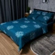 Комплект постельного белья Moon&Star Satin Elit «Crystal Threads» Полуторный 143х210 наволочки 2х70х70 (MS-820008277) - изображение 1