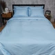 Комплект постільної білизни Moon&Star Satin Stripe «Ocean Calm» Сімейний 160х220х2 наволочки 2х50х70 (MS-820008676) - зображення 2