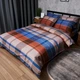 Комплект постельного белья Moon&Star Микросатин Premium «Plaid Perfection» Евро 200х220 наволочки 2х70х70 (MS-820008167) - изображение 1