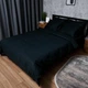 Комплект постельного белья Moon&Star Satin Premium «Black Velvet» Двоспальний 175х210 наволочки 4х50х70 (MS-820008478) - зображення 1