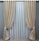 Комплект готовых штор VR-Textil Жаккард Вензель № 416ш Бежевый 150х275 см 2 шт (33-0081) - изображение 2