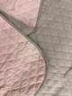 Покрывало двустороннее Decorator Microfiber ромб 215x240 см какао с розовым (85-139) - изображение 2
