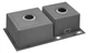Кухонная мойка KRONER (KRP) Gebürstet-7843ZHM D3.0-1.0T215 - изображение 8