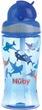 Bidon dla dzieci Nuby Flip-it z rurką Niebieski 360 ml (5414959049822) - obraz 1