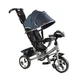 Велосипед-коляска с родительской ручкой BestTrike 6588/60-714 с музыкальной фарой, колеса пена, Джинсово-черный - изображение 1