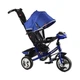 Велосипед-коляска з батьківською ручкою BestTrike 6588/68-640 з музичною фарою, колеса піна, Синьо-чорний - зображення 1